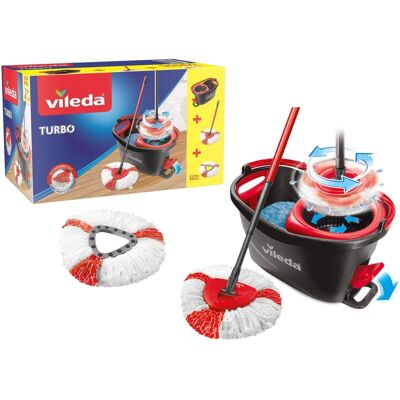 Vileda Scopa Per Pavimenti Con Secchio 8l - 1052218 Vileda Scopa Per Pavimenti Con Secchio 8l - 1052218