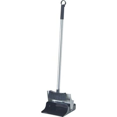 Set Pulizia Nölle con Gambo in Alluminio - 110cm, Nero/Argento Set Pulizia Nölle con Gambo in Alluminio - 110cm, Nero/Argento
