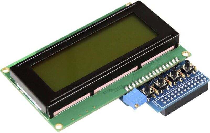 JOY-IT Modulo display  RB-LCD20x4 10.5 cm (4.13 pollici) 20 x 4 Pixel Adatto per (kit di sviluppo): Raspberry Pi