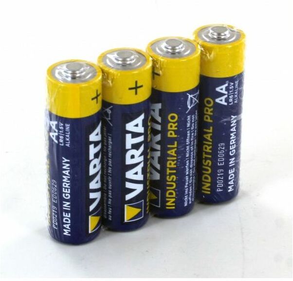 Varta - 4 batterie Alcaline LR06 Industrial Pro