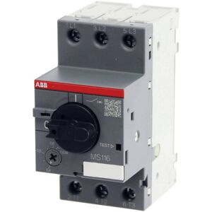 ABB 1sam 250 000 R1004 Ms 116-0,63 Interruttore Di Protezione Del Motore Regolabile 690 V/ac 0.63 A 1 Pz. ABB 1sam 250 000 R1004 Ms 116-0,63 Interruttore Di Protezione Del Motore Regolabile 690 V/ac 0.63 A 1 Pz.