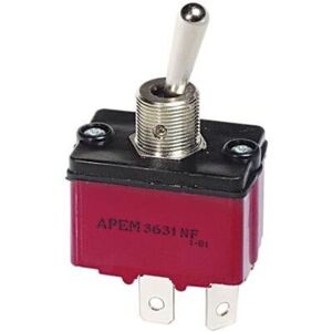 APEM 3647nf/2 3647nf/2 Interruttore A Levetta 250 V/ac 6 A 2x (on) / Off / (on) Momentaneo / 0 / Momentaneo 1 Pz. - APEM 3647nf/2 3647nf/2 Interruttore A Levetta 250 V/ac 6 A 2x (on) / Off / (on) Momentaneo / 0 / Momentaneo 1 Pz. -