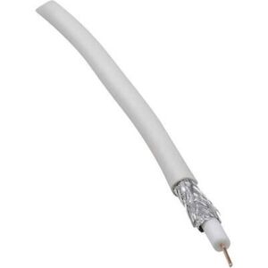 BKL Electronic 0806001/25 Cavo coassiale bianco - Cavo coassiale BKL Electronic 0806001/25 Cavo coassiale bianco - Cavo coassiale