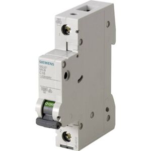 Siemens Modello 5SL61167 - Interruttore magnetotermico 1P 16A Siemens Modello 5SL61167 - Interruttore magnetotermico 1P 16A