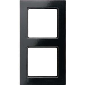 Jung 2 Vie Telaio Di Copertura Nero Ac582sw 1 Pz. Jung 2 Vie Telaio Di Copertura Nero Ac582sw 1 Pz.