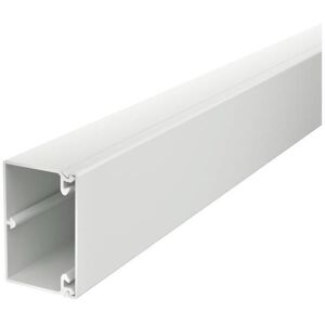 OBO Bettermann Canalina - 2000mm, PVC, Grigio chiaro - Canalina di cavi OBO Bettermann Canalina - 2000mm, PVC, Grigio chiaro - Canalina di cavi