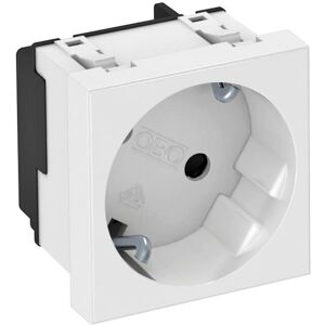 OBO Bettermann 6120073 Inserto presa elettrica bianco - Inserto elettrico OBO Bettermann 6120073 Inserto presa elettrica bianco - Inserto elettrico