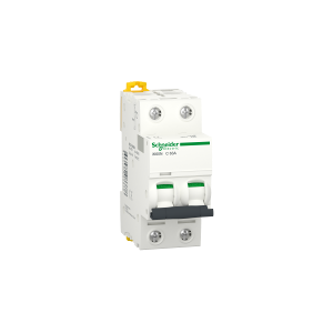 Interruttore automatico Schneider Electric A9K24263 - 2 poli, 63A, curva C Interruttore automatico Schneider Electric A9K24263 - 2 poli, 63A, curva C