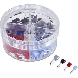 Vogt Verbindungstechnik - 737023 Assortimento Di Capicorda Doppi 0.75 Mm², 1 Mm², 1.5 Mm², 2.5 Mm² Parzialmente Isolato B Vogt Verbindungstechnik - 737023 Assortimento Di Capicorda Doppi 0.75 Mm², 1 Mm², 1.5 Mm², 2.5 Mm² Parzialmente Isolato B