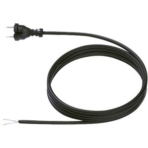Bachmann Cavo Di Alimentazione H07rn-f 2x1.00 5,0m Nero 24g/aeh, 246.186 Bachmann Cavo Di Alimentazione H07rn-f 2x1.00 5,0m Nero 24g/aeh, 246.186