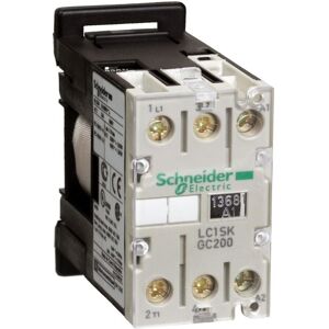 Schneider Electric Contattore Miniaturizzato Tesys Sk - 2p (2 Na) - Ac3 - 690 V 5 A - 230 Vca - Lc1skgc200p7 Schneider Electric Contattore Miniaturizzato Tesys Sk - 2p (2 Na) - Ac3 - 690 V 5 A - 230 Vca - Lc1skgc200p7