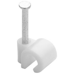 Debflex Ganci per Cavi Modello 700406 - Bianco, 25 pezzi Debflex Ganci per Cavi Modello 700406 - Bianco, 25 pezzi