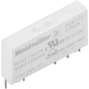 Weidmüller RSS113024F Relè - 24V DC, 6A, Bianco - Automazione Weidmüller RSS113024F Relè - 24V DC, 6A, Bianco - Automazione