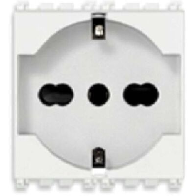 VIMAR Arke' Presa 2p+t 16a Standard Italiano Bianco 19210.b - VIMAR Arke' Presa 2p+t 16a Standard Italiano Bianco 19210.b -
