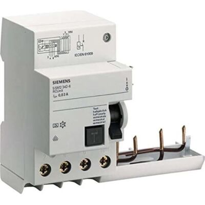 Siemens - Interruttore differenziale 4P 40A 30mA Tipo A Siemens - Interruttore differenziale 4P 40A 30mA Tipo A