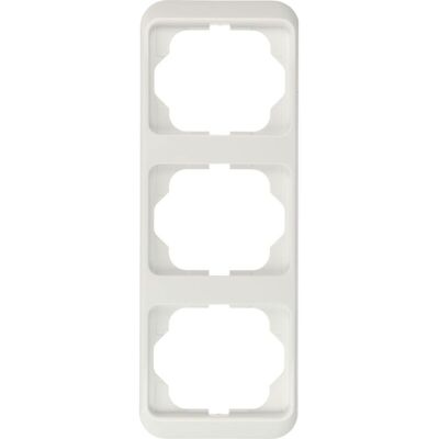 Cornice a Parete 3 Moduli Busch-Jaeger - Termoplastica, Lucida - IP20 Cornice a Parete 3 Moduli Busch-Jaeger - Termoplastica, Lucida - IP20