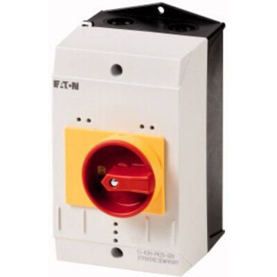 Custodia Eaton con Interruttore di Emergenza - Plastica Duratura IP65 Custodia Eaton con Interruttore di Emergenza - Plastica Duratura IP65