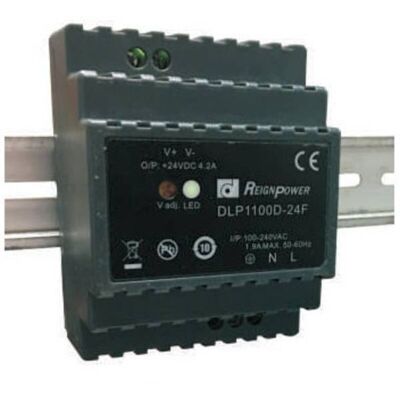 Dehner Elektronik DLP 1100D-12F Alimentatore - guida DIN 100W Dehner Elektronik DLP 1100D-12F Alimentatore - guida DIN 100W