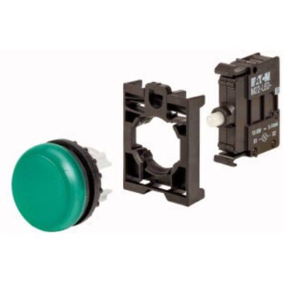 Eaton M22-L-G-LED-BVP Lampada segnalazione - Rotonda, Verde, 22mm Eaton M22-L-G-LED-BVP Lampada segnalazione - Rotonda, Verde, 22mm