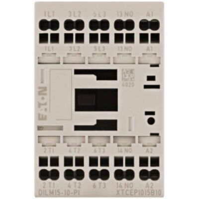 Eaton DILM15-10(24V)#199253 Contattore - 3 Poli, 15.5A, Bobina 24V DC - Controllo Potenza Eaton DILM15-10(24V)#199253 Contattore - 3 Poli, 15.5A, Bobina 24V DC - Controllo Potenza