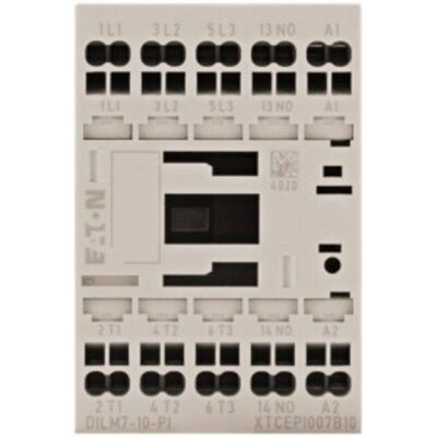 Eaton DILM7-10 Contattore di potenza - 3 NO, 7A, 3kW Eaton DILM7-10 Contattore di potenza - 3 NO, 7A, 3kW