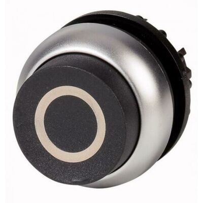 Eaton M22-DH-S-X0 Pulsante - Alto, Nero, 22,5mm Eaton M22-DH-S-X0 Pulsante - Alto, Nero, 22,5mm