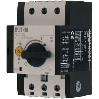 Interruttore Eaton PKZ-SOL12 - 12A, 2 poli, IP20 Interruttore Eaton PKZ-SOL12 - 12A, 2 poli, IP20