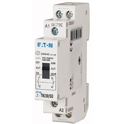 Eaton Z-TN24/SS Relè - 20A, Montaggio DIN, Meccanico Eaton Z-TN24/SS Relè - 20A, Montaggio DIN, Meccanico