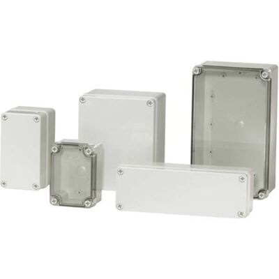 Custodia in policarbonato grigio chiaro Fibox - IP66/IP67 - 110x80x85mm Custodia in policarbonato grigio chiaro Fibox - IP66/IP67 - 110x80x85mm
