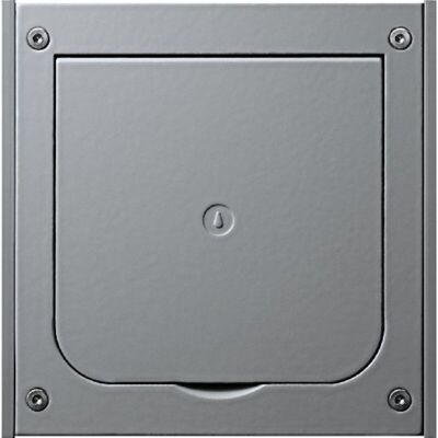 Gira Alu IP20 Contenitore da pavimento - Scatola di connessione Gira Alu IP20 Contenitore da pavimento - Scatola di connessione
