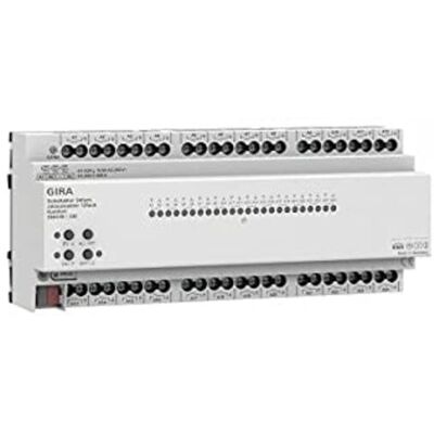 Gira 503000 Attuatore KNX per Commutazione e Tapparelle - 24/12 Canali Gira 503000 Attuatore KNX per Commutazione e Tapparelle - 24/12 Canali