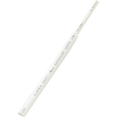 Guaina termoretraibile bianca 6mm-3mm 2:1 - TRU Components Guaina termoretraibile bianca 6mm-3mm 2:1 - TRU Components