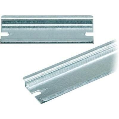 Fibox EKV 32 Guida DIN in acciaio non perforata 335x35mm Fibox EKV 32 Guida DIN in acciaio non perforata 335x35mm