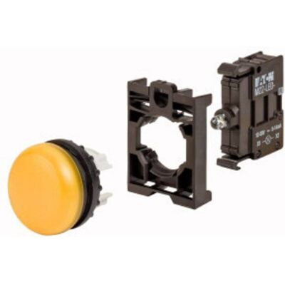 Indicatore luminoso Eaton M22-L-Y-LED-BVP - Rotondo, Giallo, IP67/IP69K Indicatore luminoso Eaton M22-L-Y-LED-BVP - Rotondo, Giallo, IP67/IP69K