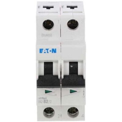 EATON - FAZ-B2/2 - 2A - 2p-B - Circuit Breaker EATON - FAZ-B2/2 - 2A - 2p-B - Circuit Breaker