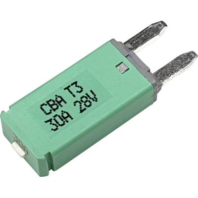Hansor Interruttore Mini - Reset Manuale - 30A - Termico Unipolare - Supporto Fusibile Auto Hansor Interruttore Mini - Reset Manuale - 30A - Termico Unipolare - Supporto Fusibile Auto