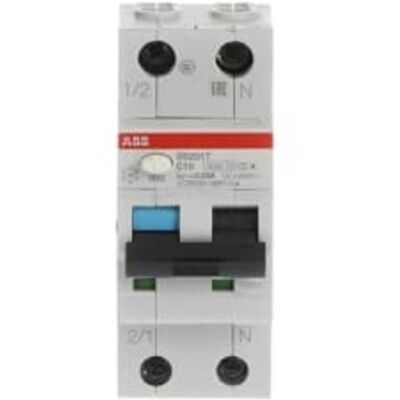 ABB Interruttore Differenziale - 25A 30mA Tipo A 1P+N ABB Interruttore Differenziale - 25A 30mA Tipo A 1P+N