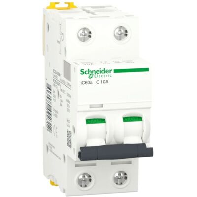 Schneider A9F64210 Interruttore 2P 10A - Residenziale/Industriale Schneider A9F64210 Interruttore 2P 10A - Residenziale/Industriale