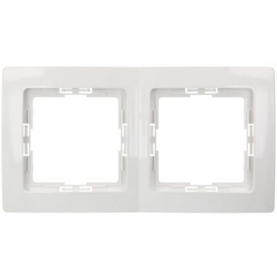 Kopp 2 Vie Telaio Di Copertura Coperchio Hk05 Bianco Artico 308502004 1 Pz. Kopp 2 Vie Telaio Di Copertura Coperchio Hk05 Bianco Artico 308502004 1 Pz.