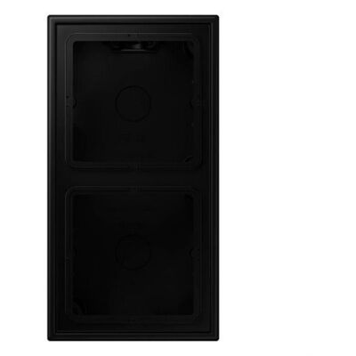 JUNG LS Cube Scatola a Superficie - Nero, 2 moduli JUNG LS Cube Scatola a Superficie - Nero, 2 moduli
