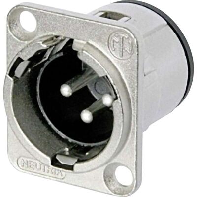Connettore maschio XLR Neutrik NC3MD-V - 3 poli Connettore maschio XLR Neutrik NC3MD-V - 3 poli