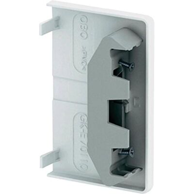 OBO Bettermann Tappo Finale - PVC Bianco Simmetrico - GK OBO Bettermann Tappo Finale - PVC Bianco Simmetrico - GK