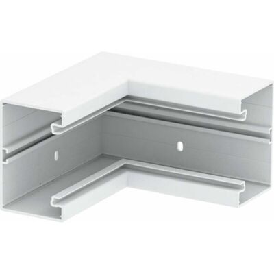 OBO Bettermann - Angolo interno GK-I70110RW - Bianco - 110mm - 70mm - Accessorio OBO Bettermann - Angolo interno GK-I70110RW - Bianco - 110mm - 70mm - Accessorio