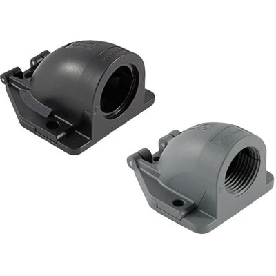 Icotek 31390.900 Passacavi - Angolo a 90°, Per Protezione, Grigio Icotek 31390.900 Passacavi - Angolo a 90°, Per Protezione, Grigio