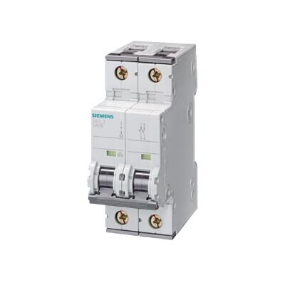 Siemens Modello 5SY6510-7 Interruttore - 10A, 1P+N, Curva C Siemens Modello 5SY6510-7 Interruttore - 10A, 1P+N, Curva C