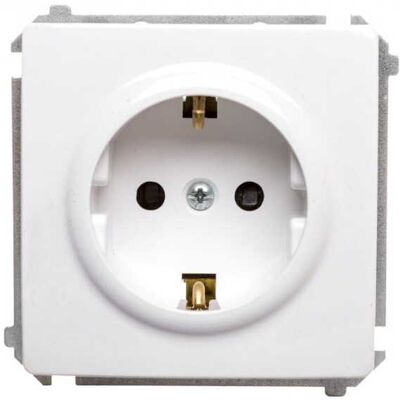 OEM Presa Singola Simon Basic Schuko Z/u 16a Ip20 Con Otturatore A Binario Bianco Bmgsz1z.01/11 OEM Presa Singola Simon Basic Schuko Z/u 16a Ip20 Con Otturatore A Binario Bianco Bmgsz1z.01/11