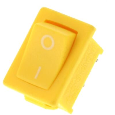 RYOBI - interruttore a 2 terminali giallo - Giallo - Compat Ess3215v Ess3215vhg 5133000356 - Switch RYOBI - interruttore a 2 terminali giallo - Giallo - Compat Ess3215v Ess3215vhg 5133000356 - Switch