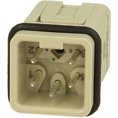 Harting Connettore Push-in 09200045001 4 Poli 10a 230v 400v Harting Connettore Push-in 09200045001 4 Poli 10a 230v 400v
