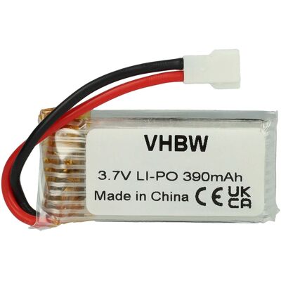 VHBW - Batteria Compatibile Con Mikanixx Spirit X006 Drone Quadricottero Multicottero (390mah, 3,7v, Li-poly) VHBW - Batteria Compatibile Con Mikanixx Spirit X006 Drone Quadricottero Multicottero (390mah, 3,7v, Li-poly)