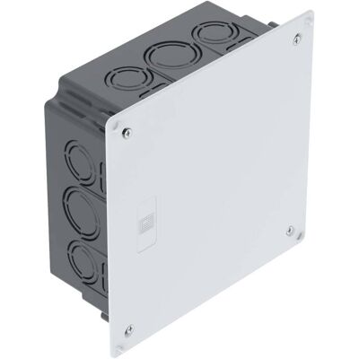 Scatola di giunzione OBO Bettermann - IP20, 150x150x65mm, Nero Scatola di giunzione OBO Bettermann - IP20, 150x150x65mm, Nero